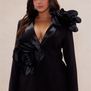 Jaden Floral Blazer Pants Set